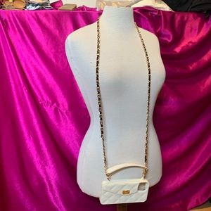 Super cute cell phone cover also a purse with card, compartment or cash